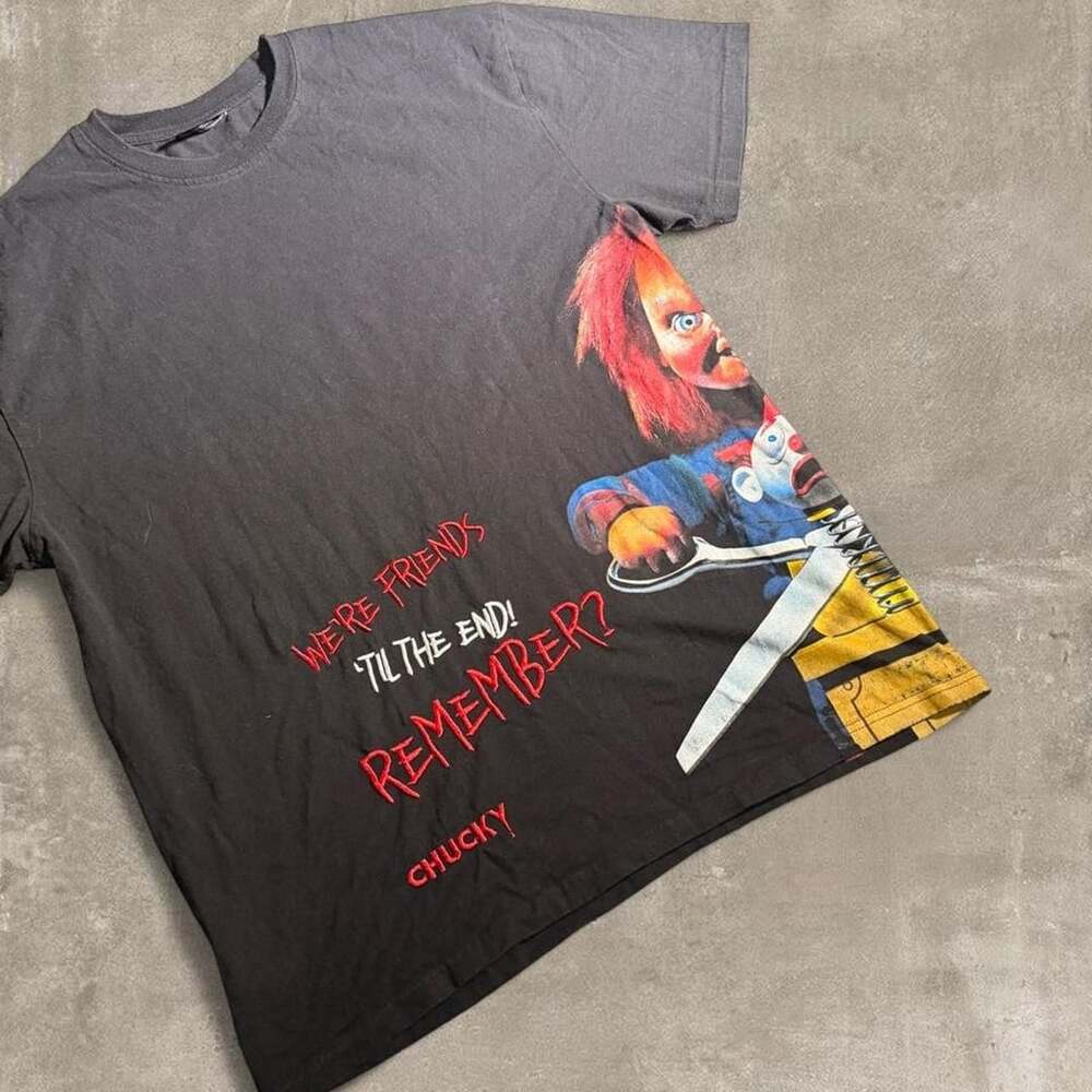 Universal Studios Chucky Graphic Tee X-Large Black Horror Movie